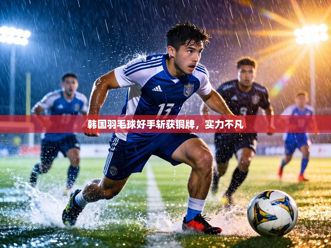 韩国羽毛球好手斩获铜牌，实力不凡